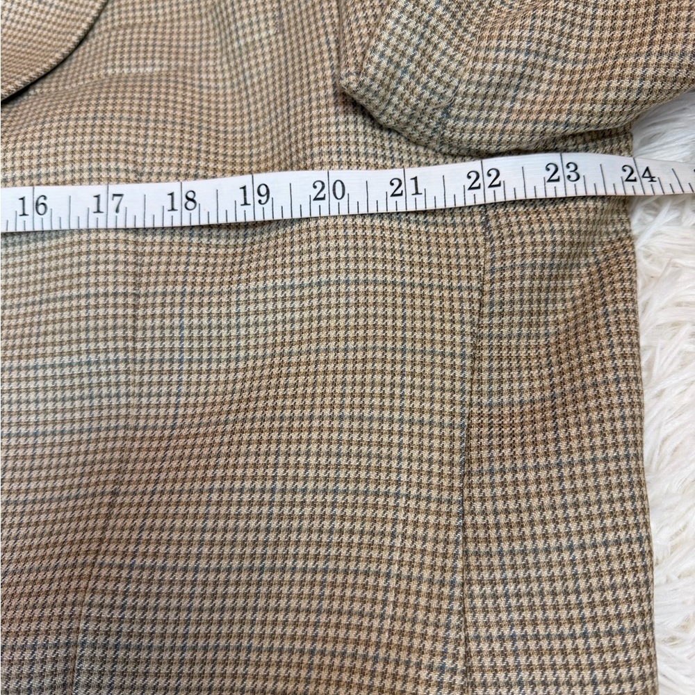 CHAPS + RALPH LAUREN Size 44R Silk & Wool Blend Blazer Made In Canada - Picture 7 of 10
